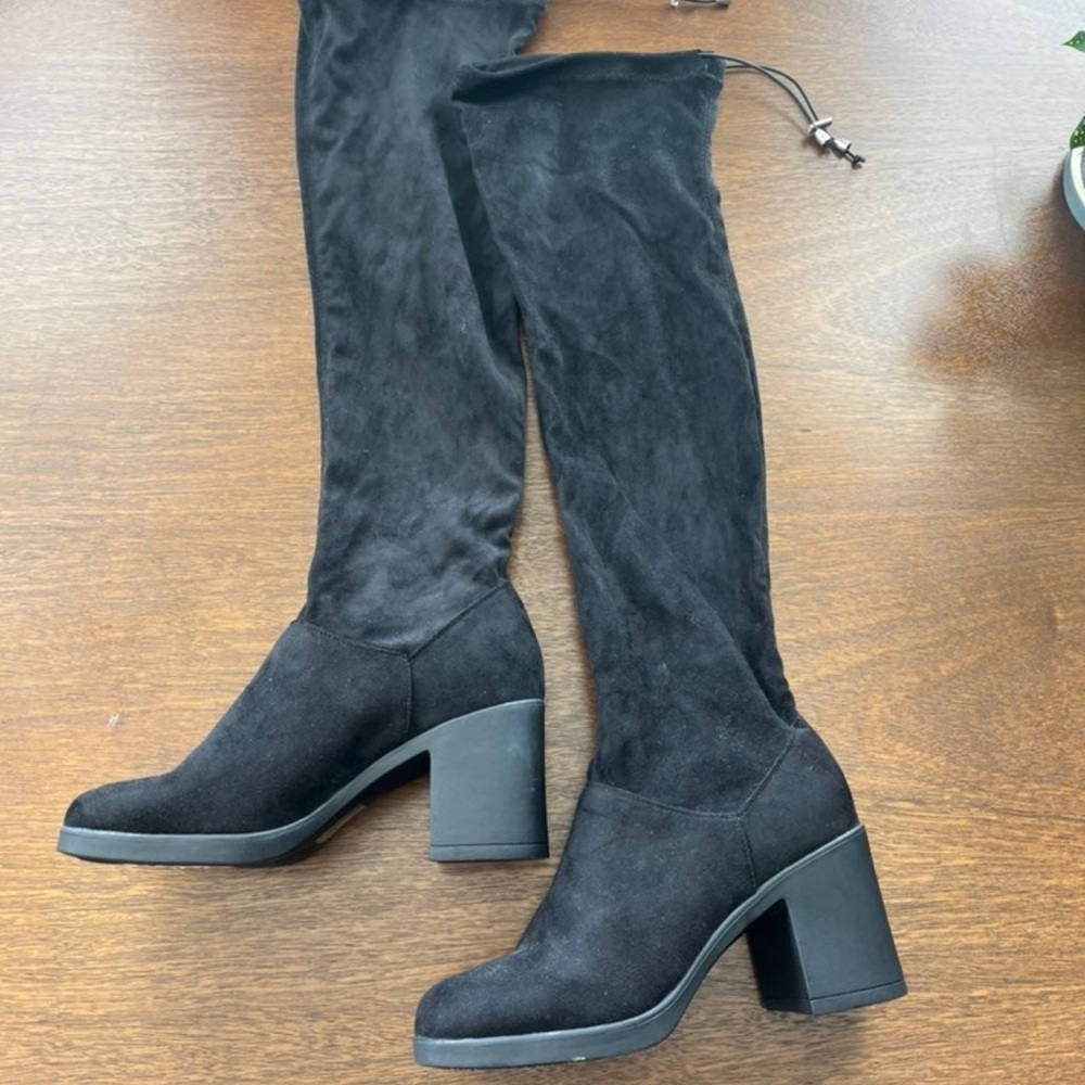 asos tall black boots
